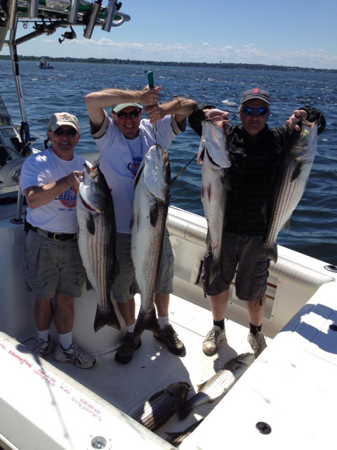 Massachusetts fishing charters aboard Obsessed